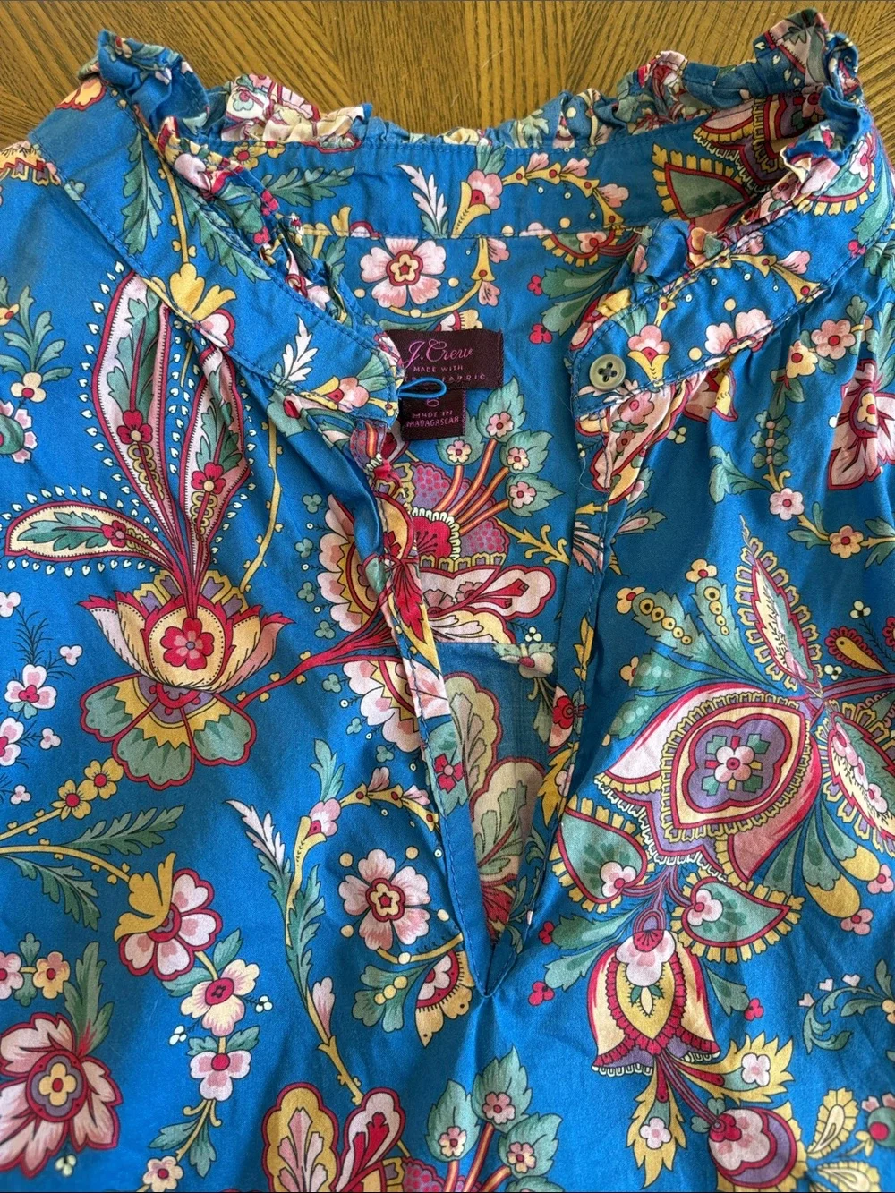 J. Crew bright blue